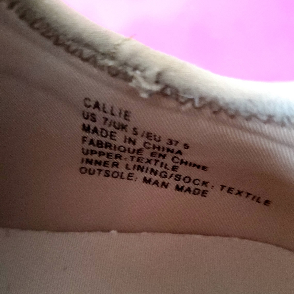 ShoeDazzle Blush Glitter Sneaker - Picture 3 of 5